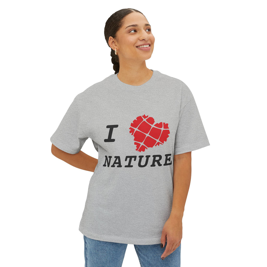 I Heart Nature T-Shirt | Nature Love Tee, Earth Heart Graphic